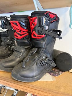 Fly racing moto boots