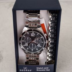 George Watch And Bracelet Set