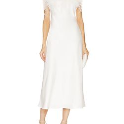 Feather White dress 