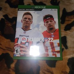 Xbox One Madden 22 For $25