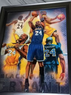 Kobe Bryant Holographic Photo