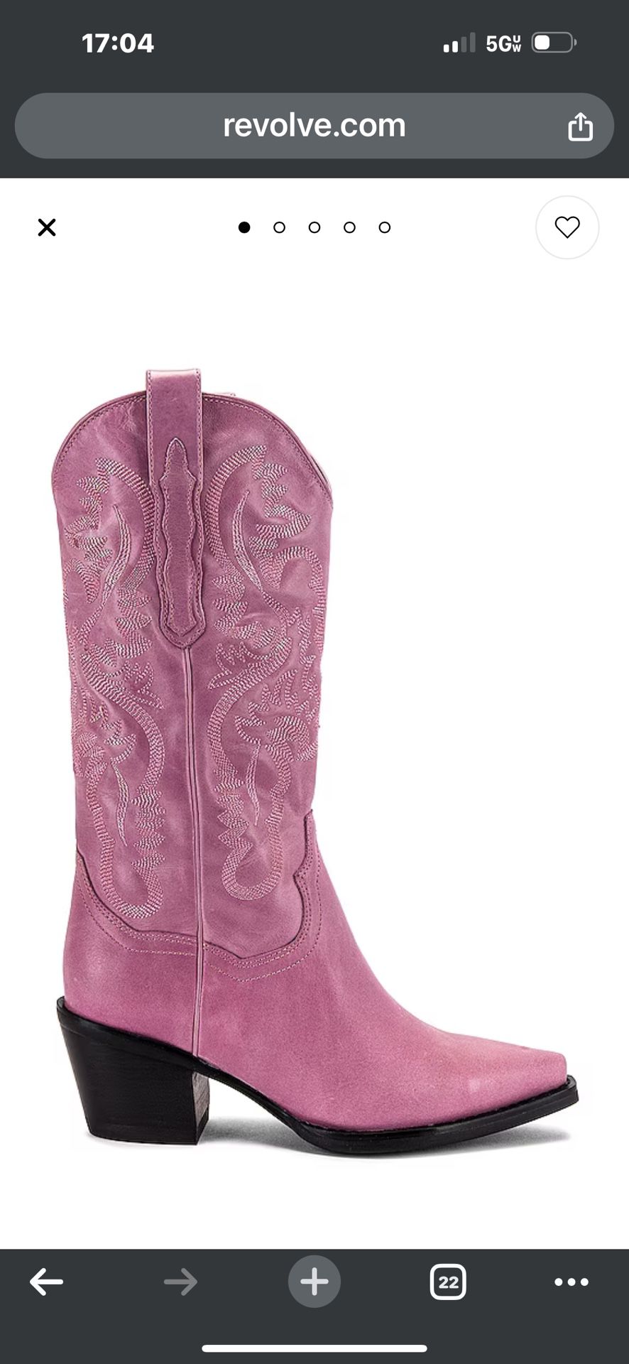 Jeffrey Campbell Dagget Boot in Pink
