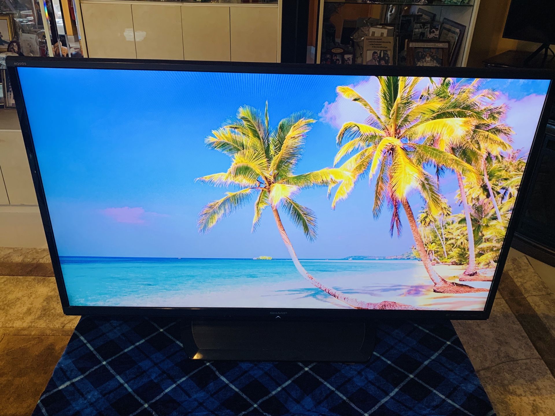 60” Sharp Smart Flatscreen TV - Mint Conditon