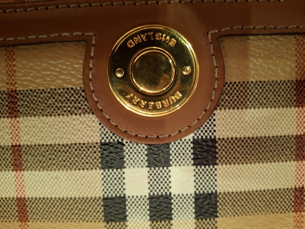Burberry Hand Bag With Strap