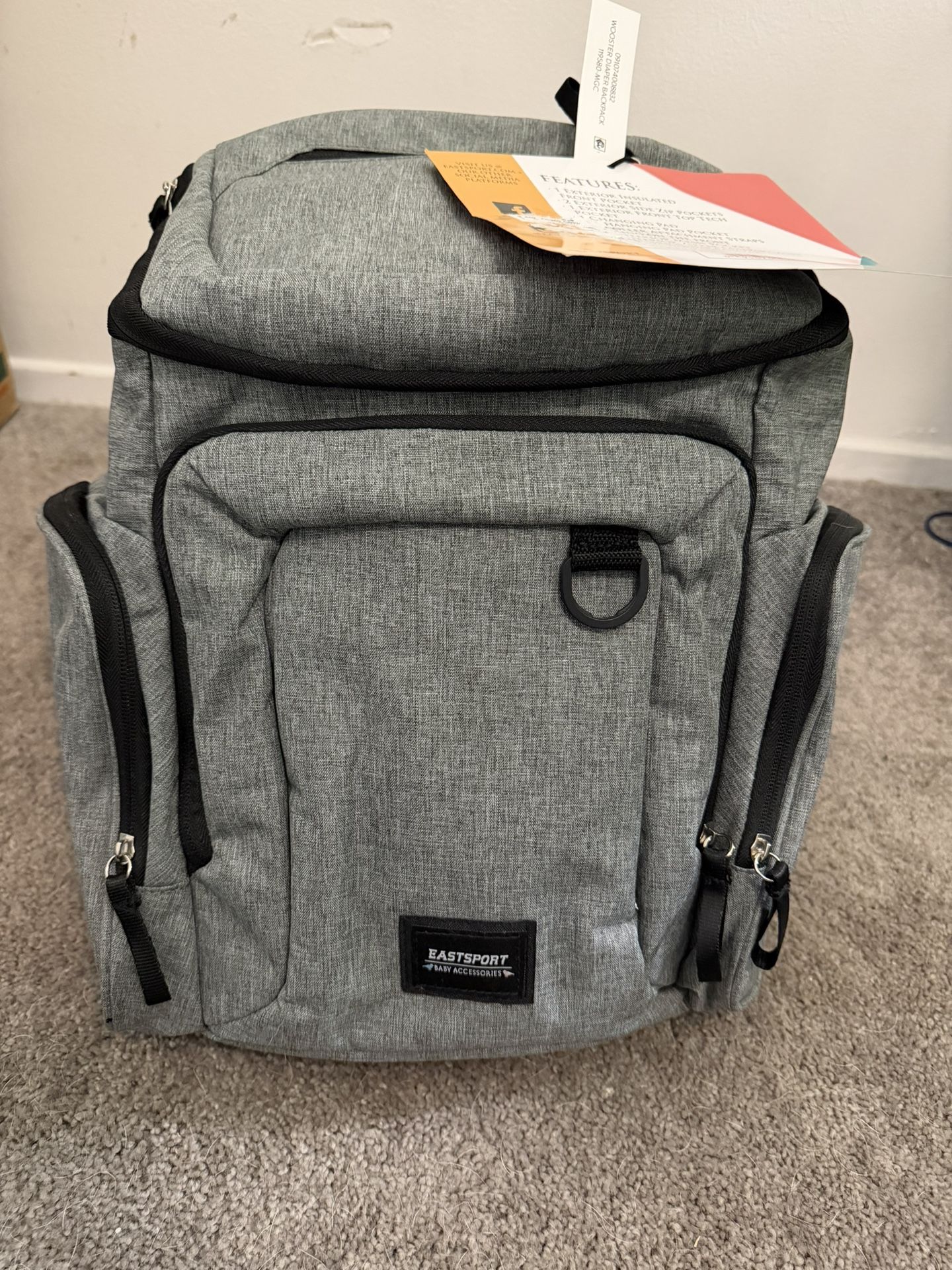 Eastsport Diaper Bag