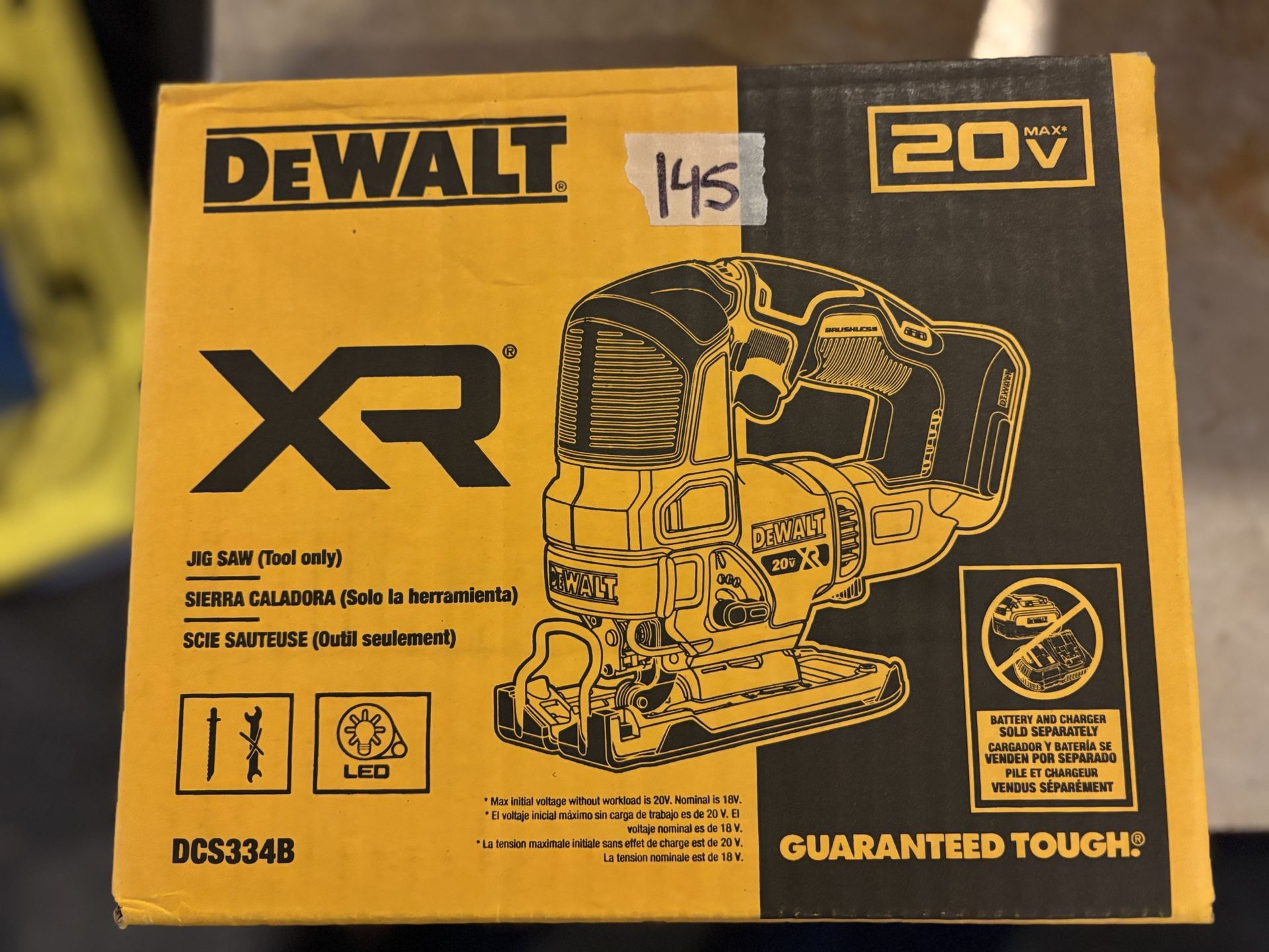 Dewalt 20v XR Jigsaw 