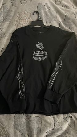 Darcsport Von Dutch Cropped Long Sleeve Shirt