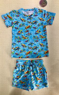 Bamboo Set and Dress With Bow