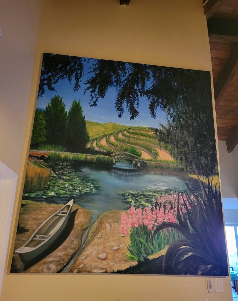 Giant Oil Painting Canvas Wall Art