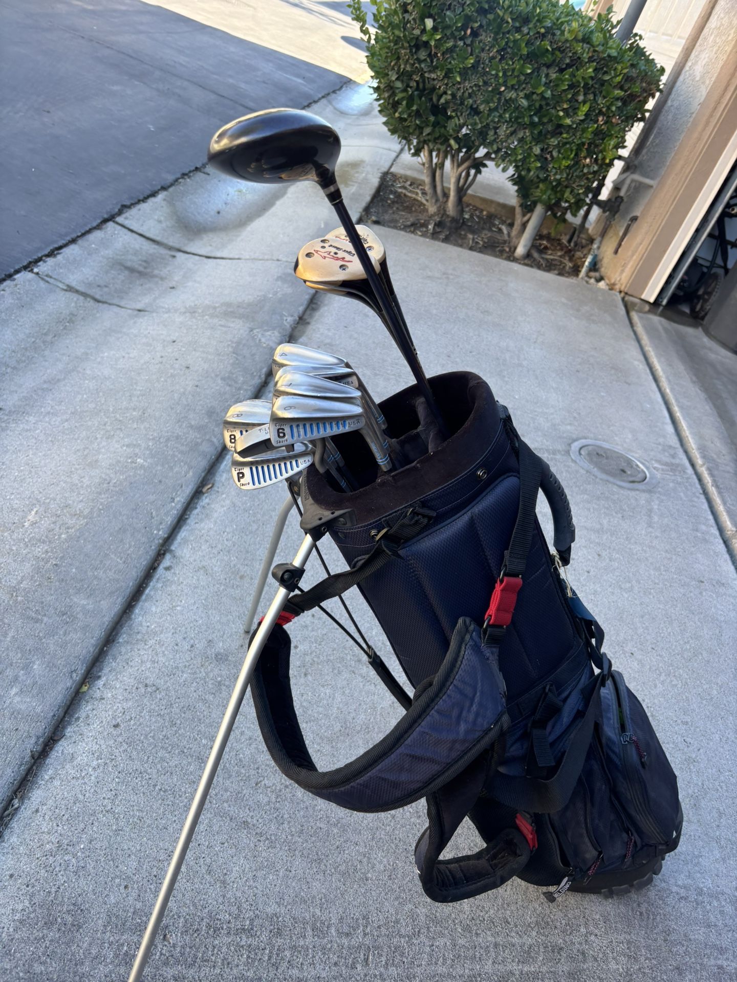 Woman’s tiger shark golf set ladies golf set complete