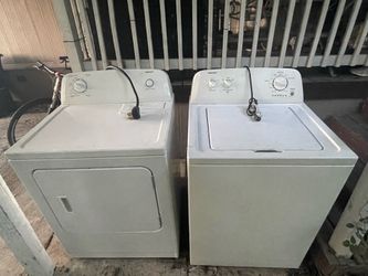 Admiral washer and dryer set