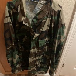 Virgin De Guadalupe Camouflage Jacket “Unisex”(2XL) This Jacket Can For For XL Too