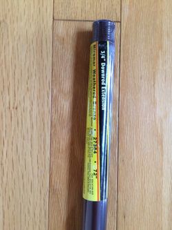 3/4" x 72" ceiling fan downrod extension in Bronze