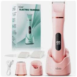 Hair Removal Epilators Bikini Trimmer for Women, Painless Waterproof Electric Foil Shaver Razors for Facial Leg Body Armpit,Cordless Ceramic Blade wit