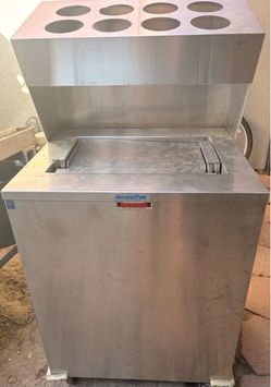 Murray's Spring-Pak Stainless Steel fork and tray display