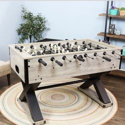Foosball Table ,wood  Gray Color