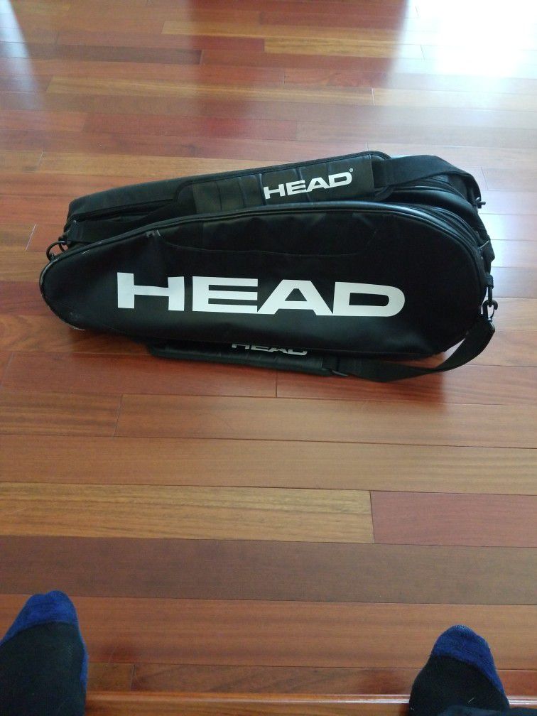 Head Six Racket Tennis Bag Leather
