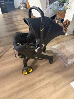Doona Car Seat & Stroller, Nitro Black - All-in-One Travel System