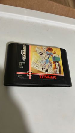 Paperboy Sega Genesis Cartridge by Tengen