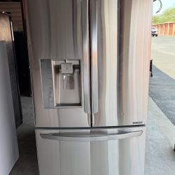 LG Stainless Steel Refrigerator And Freezer