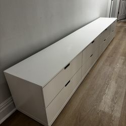 IKEA NORDLI 4-drawer dresser white