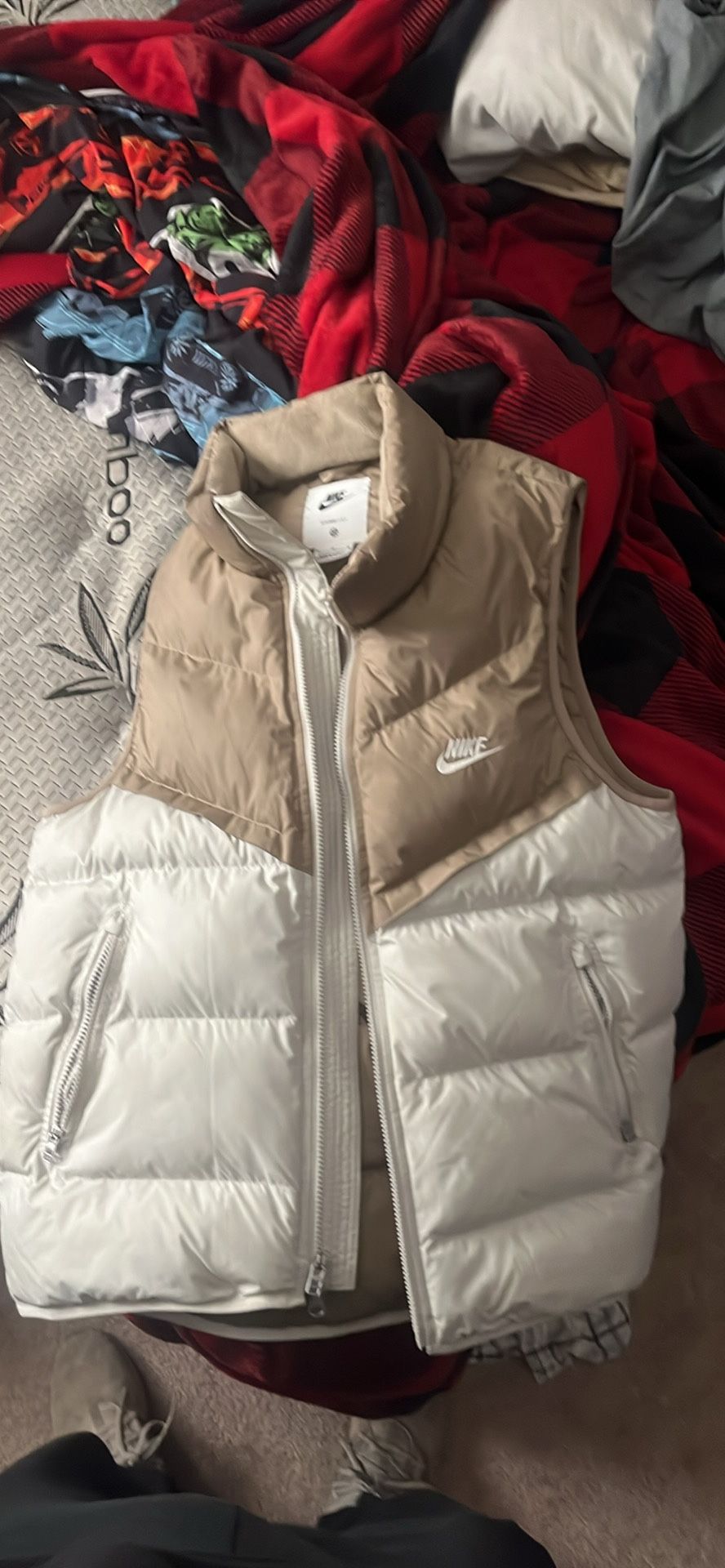 Beige Storm Fit Men’s Puffer