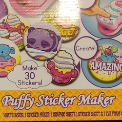 New-Puffy sticker maker 