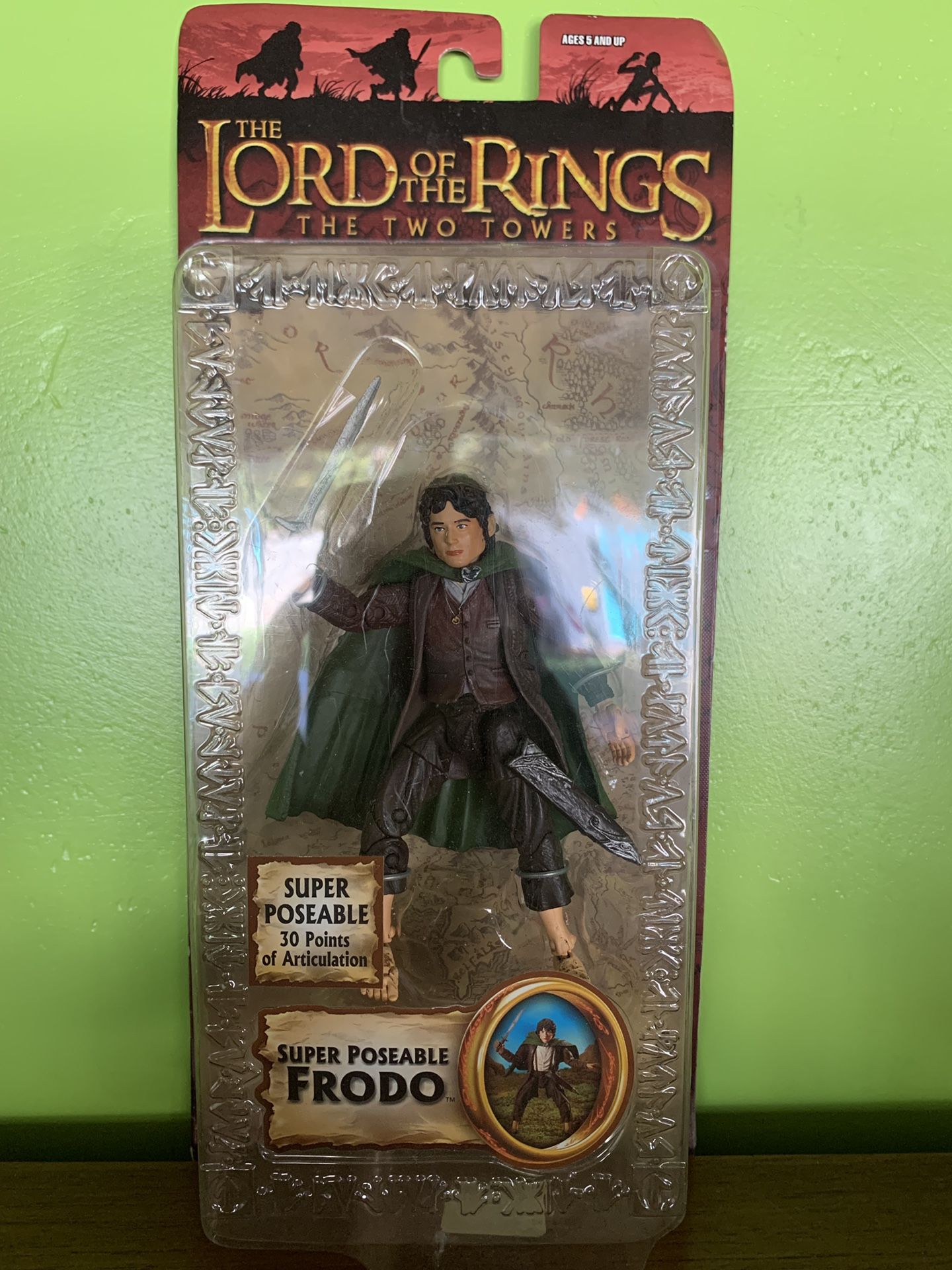 Lord of the Rings The Two Towers Frodo Poseable action figure toy kids