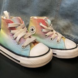 4c Converse high Tops Toddler Shoe