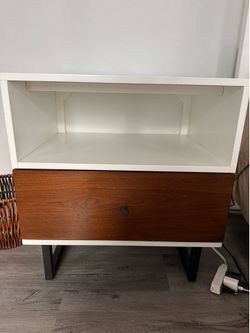 Mid century modern nightstand