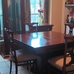 Three Piece Dining Room Set.