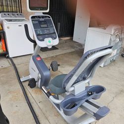 Precor Bike Elliptical Machine w/ Cardio Theater - $180