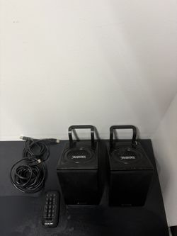 Vanatoo Transparent Zero Active Powered Speakers & Remote