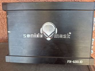 AMPLIFICADOR AMPLIFIER SONIDO MASK 600.1 MONO BLOCK GOOD CONDICIÓN ABLO ESPAÑOL