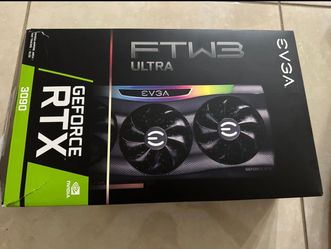 Evga RTX 3090 FTW3 Ultra 24GB with Original Box