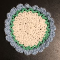 Flower Bouquet 💐 Crochet Coaster