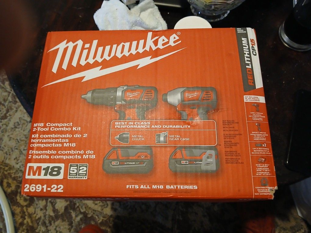 Milwaukee Compact Combo Kit