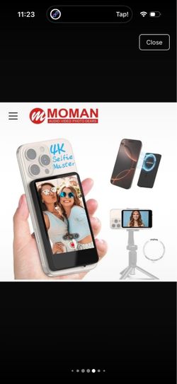 Moman 4K Selfie Master Phone Case