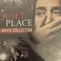 A QUIET PLACE Double Feature (DVD) NEW!