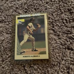 ‘90 Roberto Alomar Leaf Card Number:75 HOF