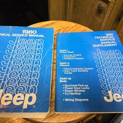 1980 Jeep Manuals 