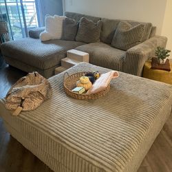 Couch And Ottoman 