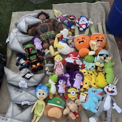 Plush lot Of 38