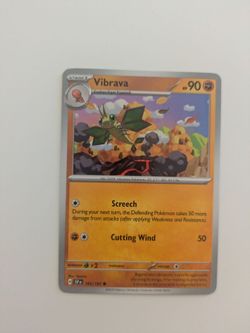 Vibrava Pokemon Card SSP 105