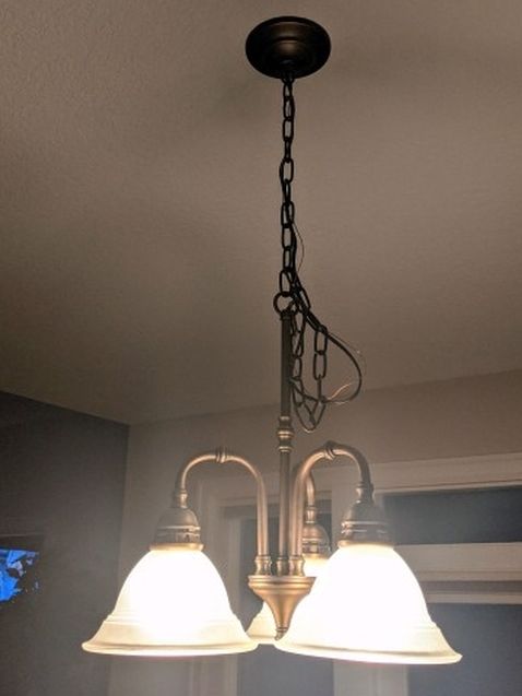 Hanging 3-Bulb Light Fixture - Nook / Dining