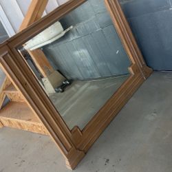 Night Stand Dresser With Mirror