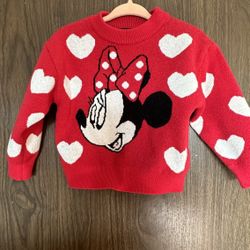 Minnie Mouse Sweater For Toddler
