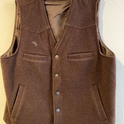 Wyoming Traders Large Wool Vest 