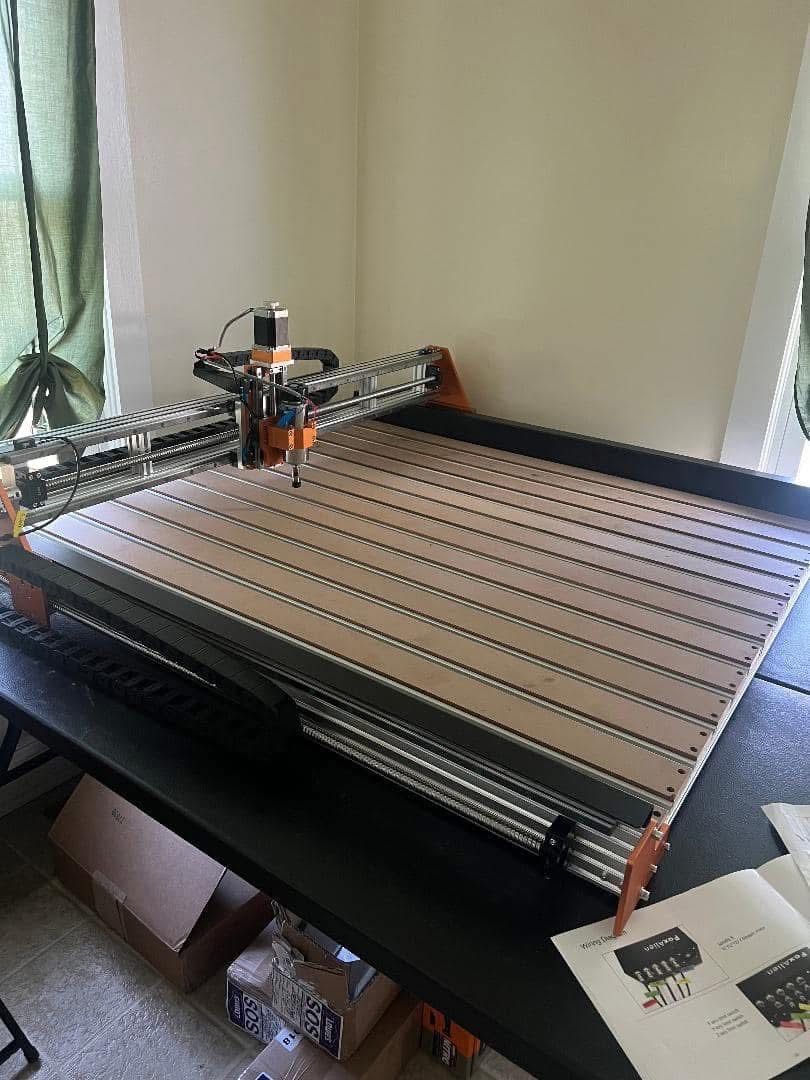 The FoxAlien Vasto XXL is a CNC router machine with a large working area of 39.37" x 39.37" x 3.7" (