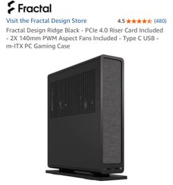 Ridge black Computer case
